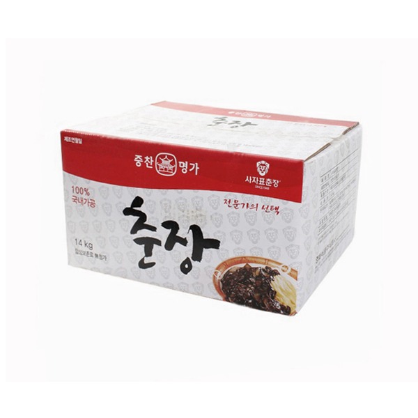 사자표 춘장14kg,업소용대용량, 춘장