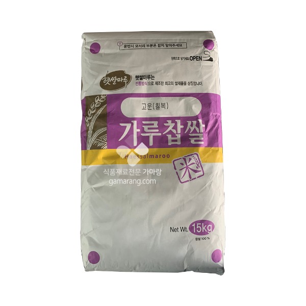 햇쌀마루 가루찹쌀 15kg 대두식품 국산찹쌀100%