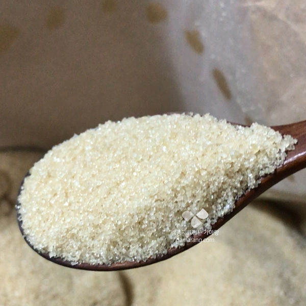인제니오 유기농설탕 25kg ,비정제원당,유기농설탕.