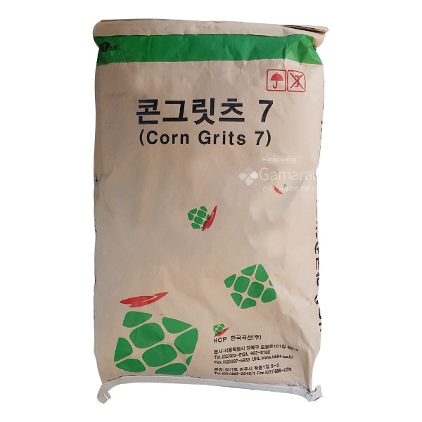 한국곡산, 콘그리츠7호 ,22kg 콘,그릿스, 콘그릿츠,업소용,대용량,