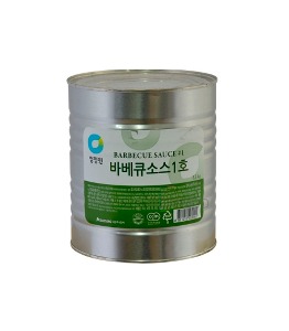청정원 바베큐소스1호 3.3kg 6개입 캔
